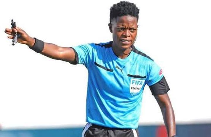 Bénin Botswana L'Ougandaise Nabadda Arbitre du Match Bénin Botswana L'Ougandaise Nabadda Arbitre du Match