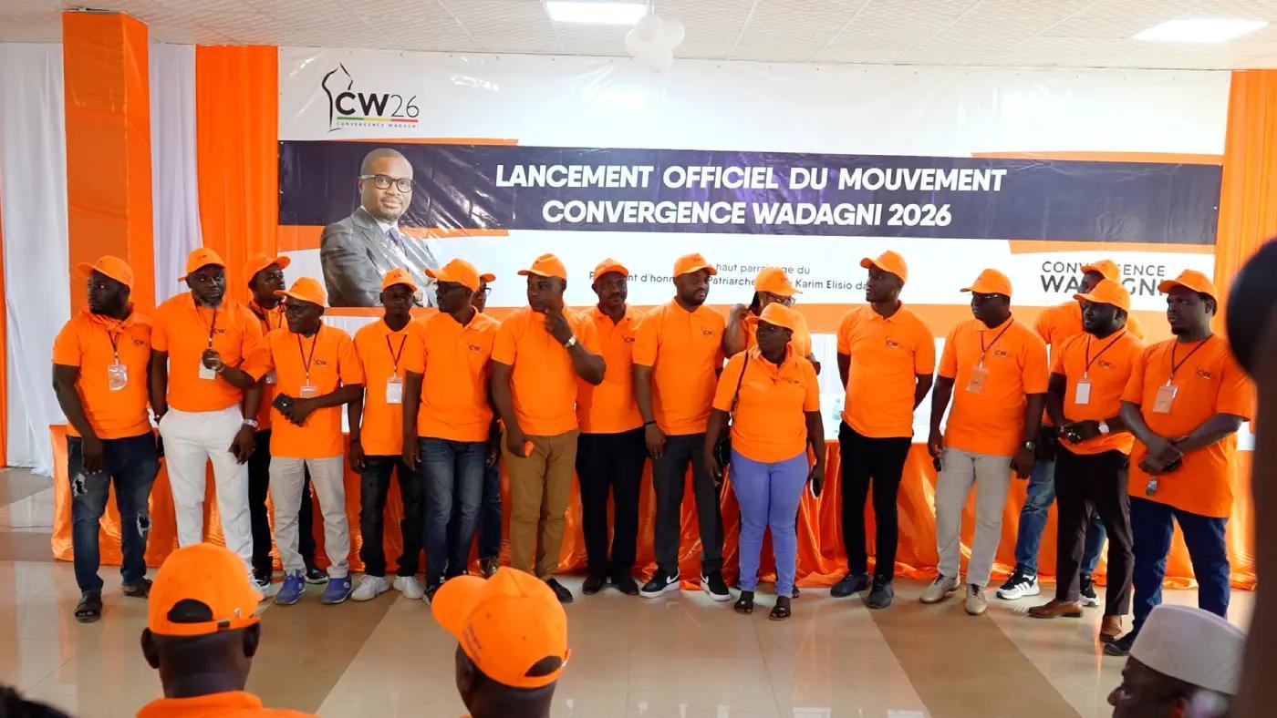 lancement officiel du mouvement Convergence Wadagni 2026 lancement officiel du mouvement Convergence Wadagni 2026
