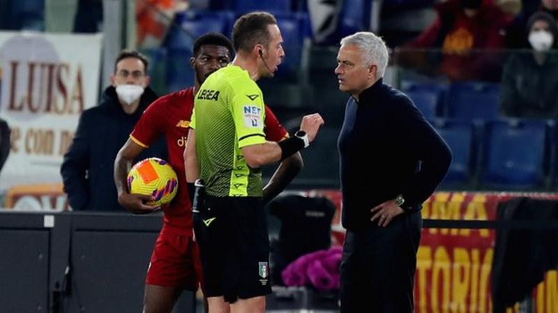 Jose Mourinho: Roma boss given two-match touchline ban