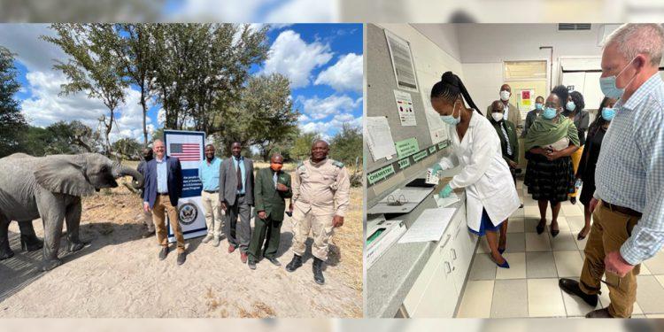 U.S. envoy tours projects in Maun