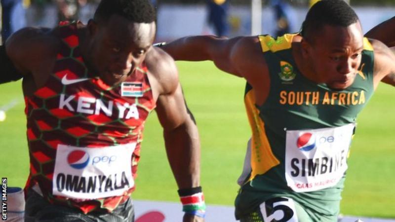 Commonwealth Games: Ferdinand Omanyala embraces rival Akani Simbine 'like a brother'