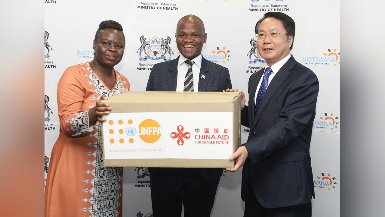 China donates PPE, reproductive health products to Botswana