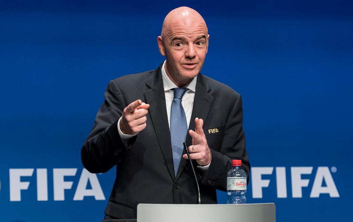 INFANTINO RE-ELECTED FIFA PRESIDENT INFANTINO RE-ELECTED FIFA PRESIDENT