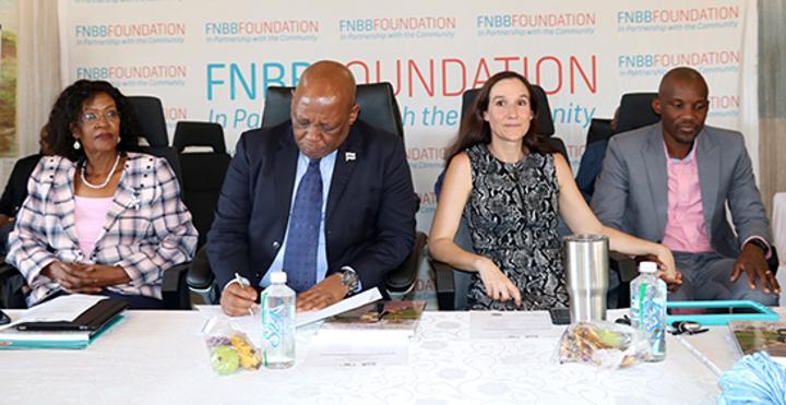 Foundation on family building drive in Gabane Foundation on family building drive in Gabane