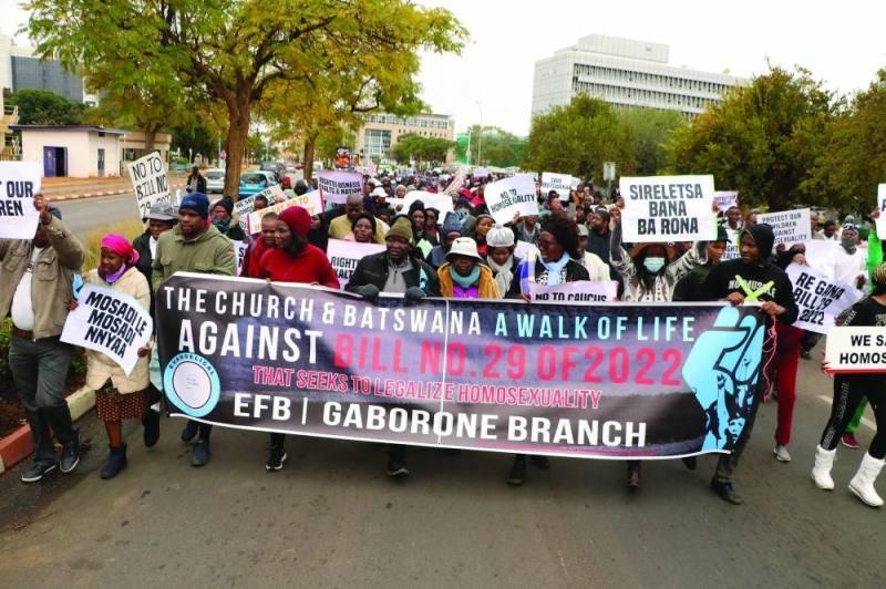 Churches Protest Against Bill On Homosexuality Botswana