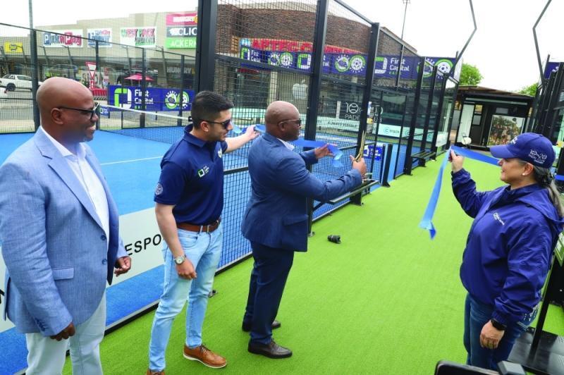 Padel tennis fever grips Gaborone Padel tennis fever grips Gaborone
