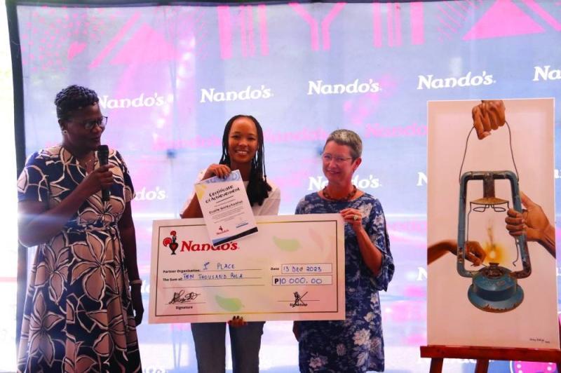 Kadziya is Nando’s Art Initiative champion Kadziya is Nando’s Art Initiative champion