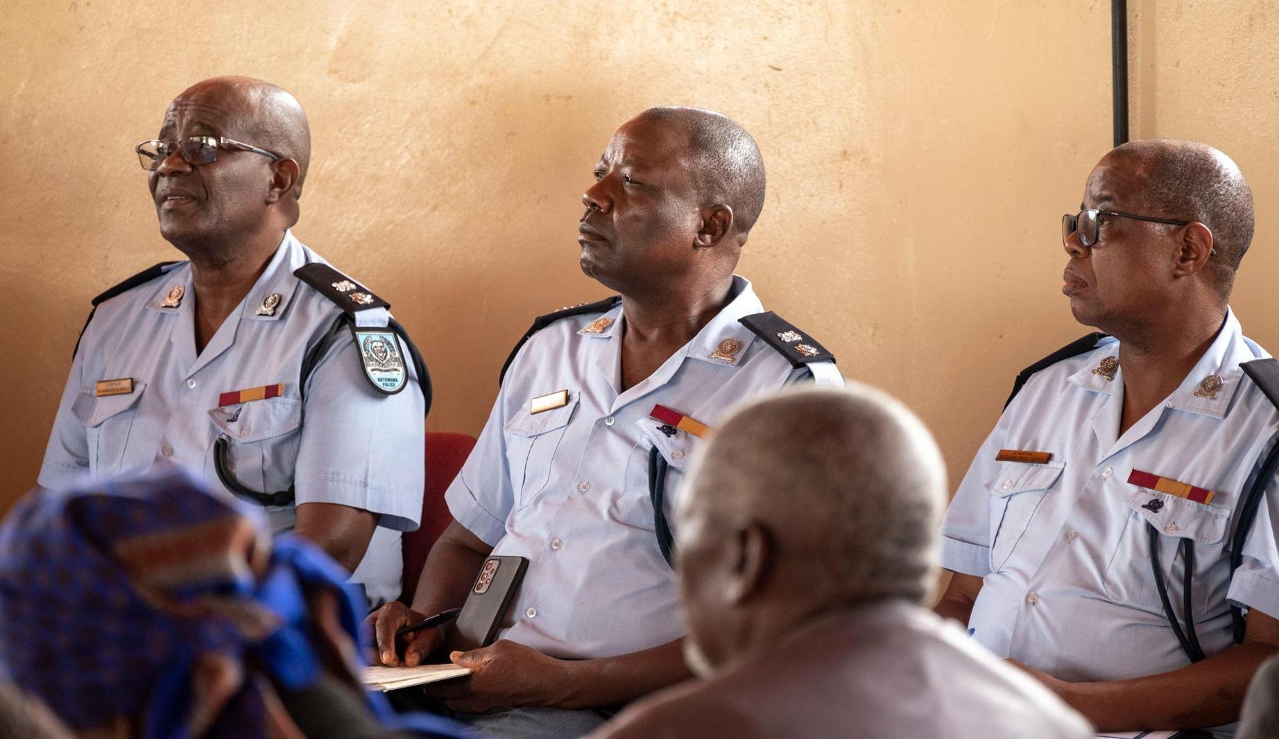 KAUDWANE POLICE POST BOOST TO SECURITY MINISTER Botswana