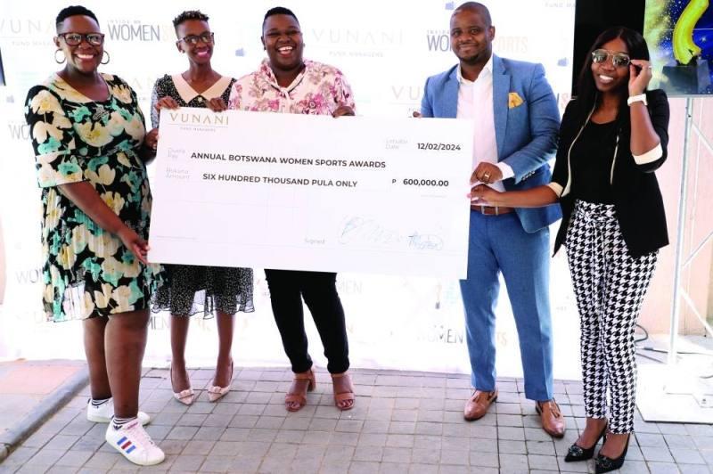 VUNANI BANKROLLS AWARDS WITH P600 000 - Botswana