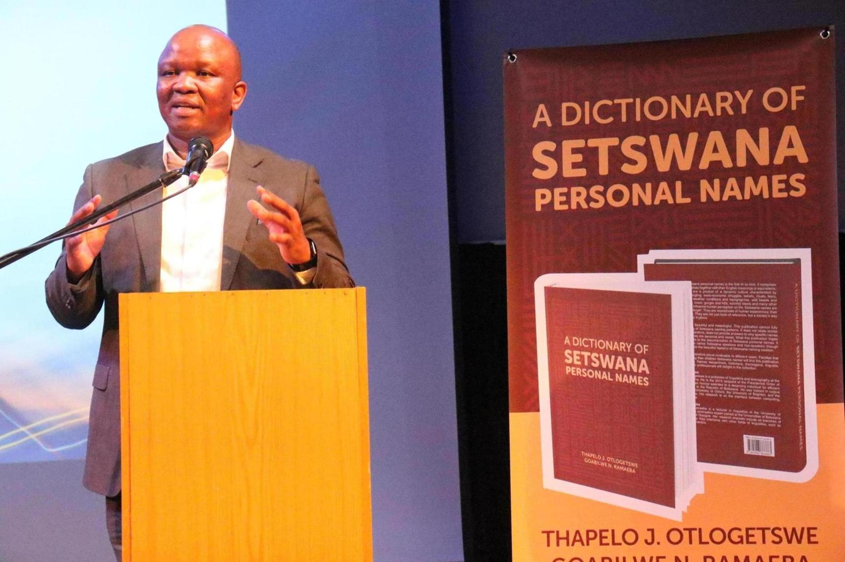 UB Professors Launch Setswana Personal Names Dictionary