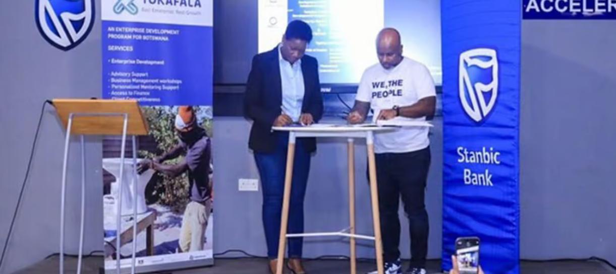 Stanbic Bank Botswana and Tokafala Enterprise Development Programme ...