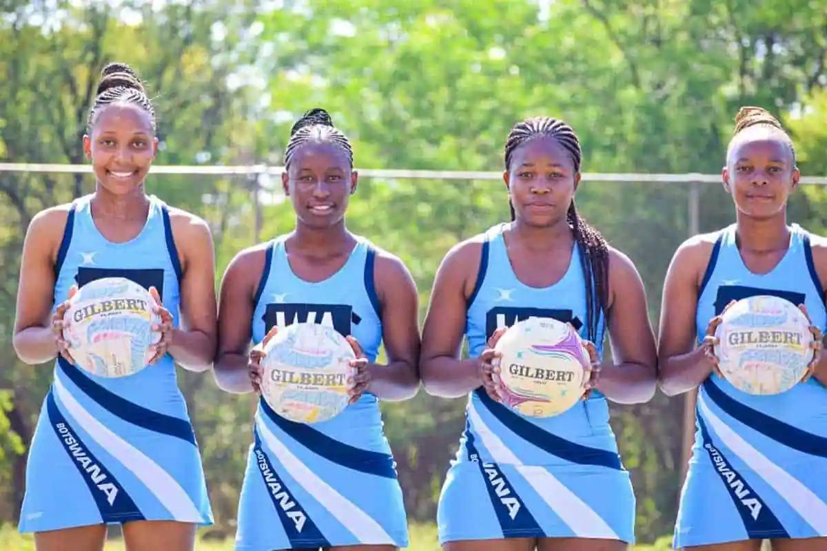 Netball Teams Continue Battle Botswana 7758