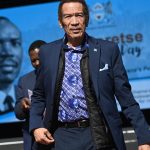 Kgosi Khama’S Two-Party Ties Kgosi Khama’S Two-Party Ties