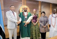 President Boko Meets Royal Couple of Warri Kingdom President Boko Meets Royal Couple of Warri Kingdom