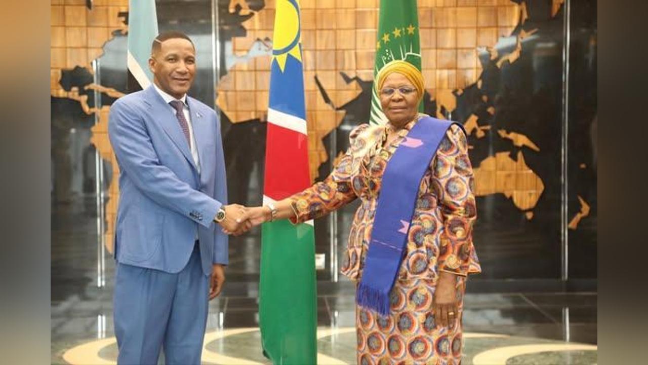 Namibia Pays Tribute to Botswana’S Ambassador Legwaila Namibia Pays Tribute to Botswana’S Ambassador Legwaila