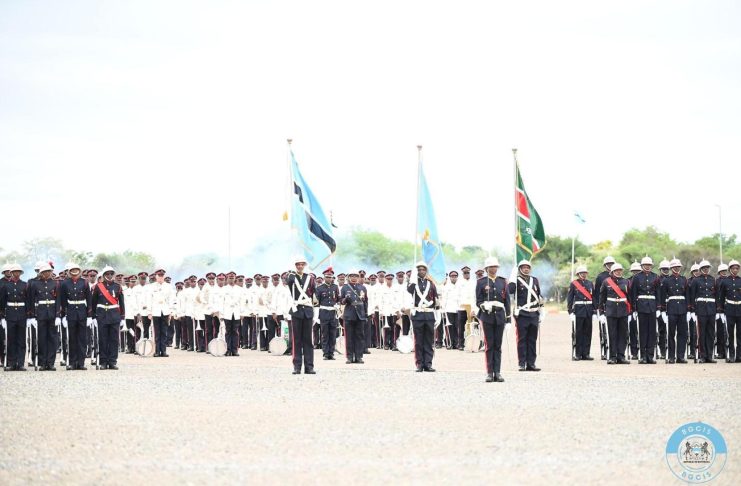 Boko Officiates BDF Change of Command Ceremony Boko Officiates BDF Change of Command Ceremony