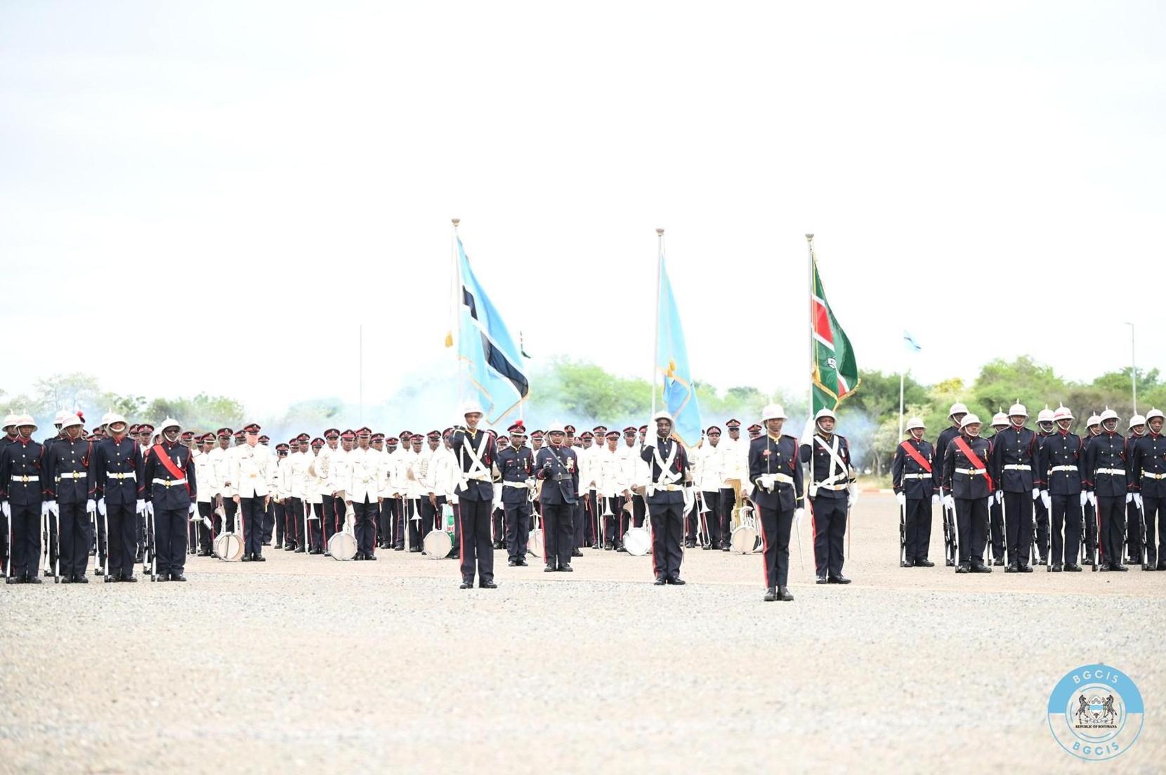 Boko Officiates BDF Change of Command Ceremony Boko Officiates BDF Change of Command Ceremony