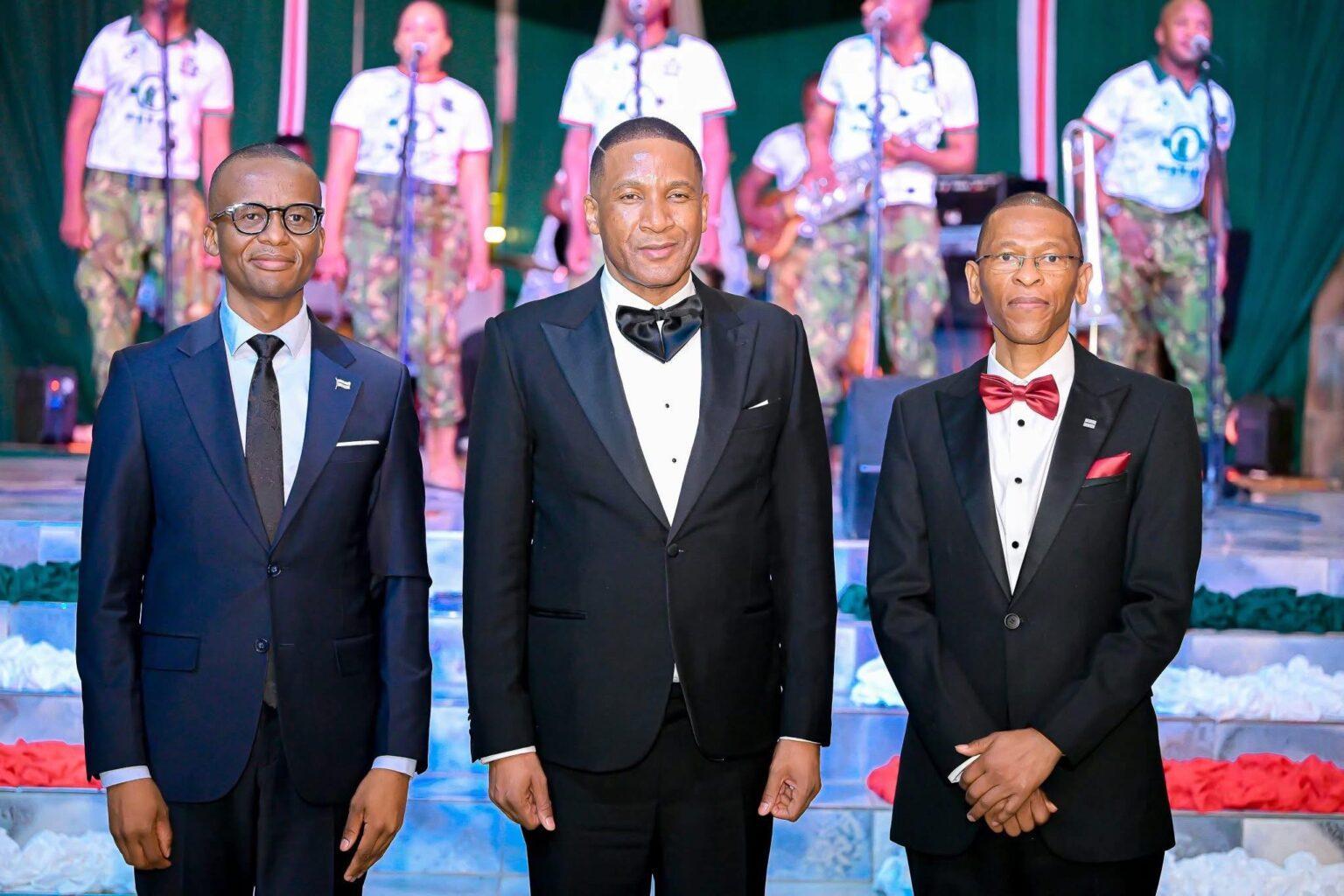 President Duma Boko at Defence Force Change of Command President Duma Boko at Defence Force Change of Command