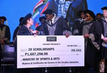 Minister Jacob Kelebeng Officiates Graduation Ceremony Minister Jacob Kelebeng Officiates Graduation Ceremony