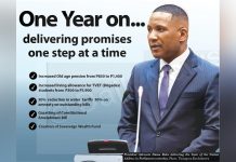One Year On…Delivering Promises one Step at a Time One Year On...Delivering Promises one Step at a Time