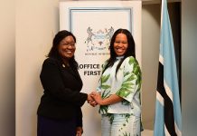First Lady of Botswana Enhances UNFPA Partnership First Lady of Botswana Enhances UNFPA Partnership