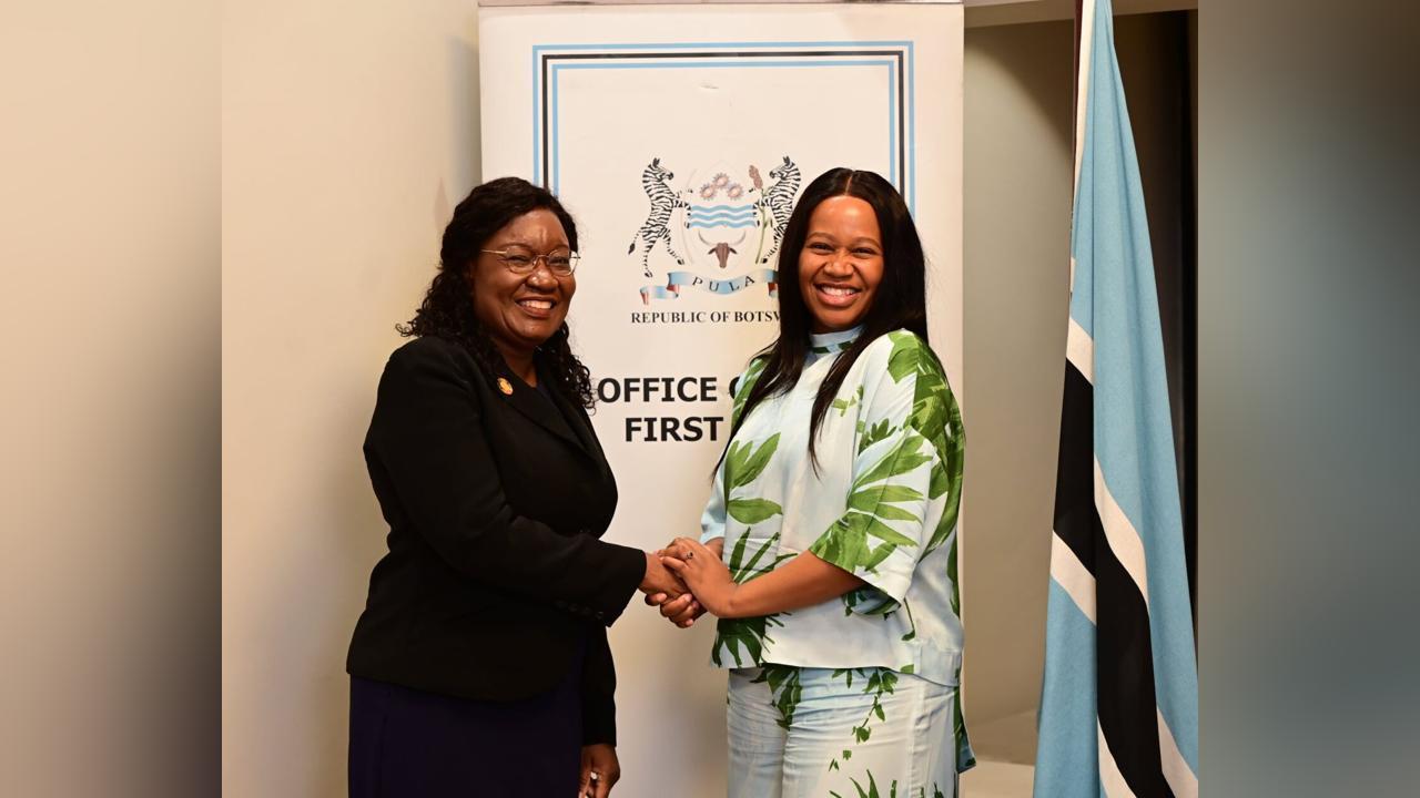 First Lady of Botswana Enhances UNFPA Partnership First Lady of Botswana Enhances UNFPA Partnership