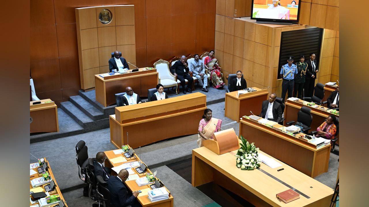 Murmu Hails Botswana Dedication to Peace and Progress Murmu Hails Botswana Dedication to Peace and Progress