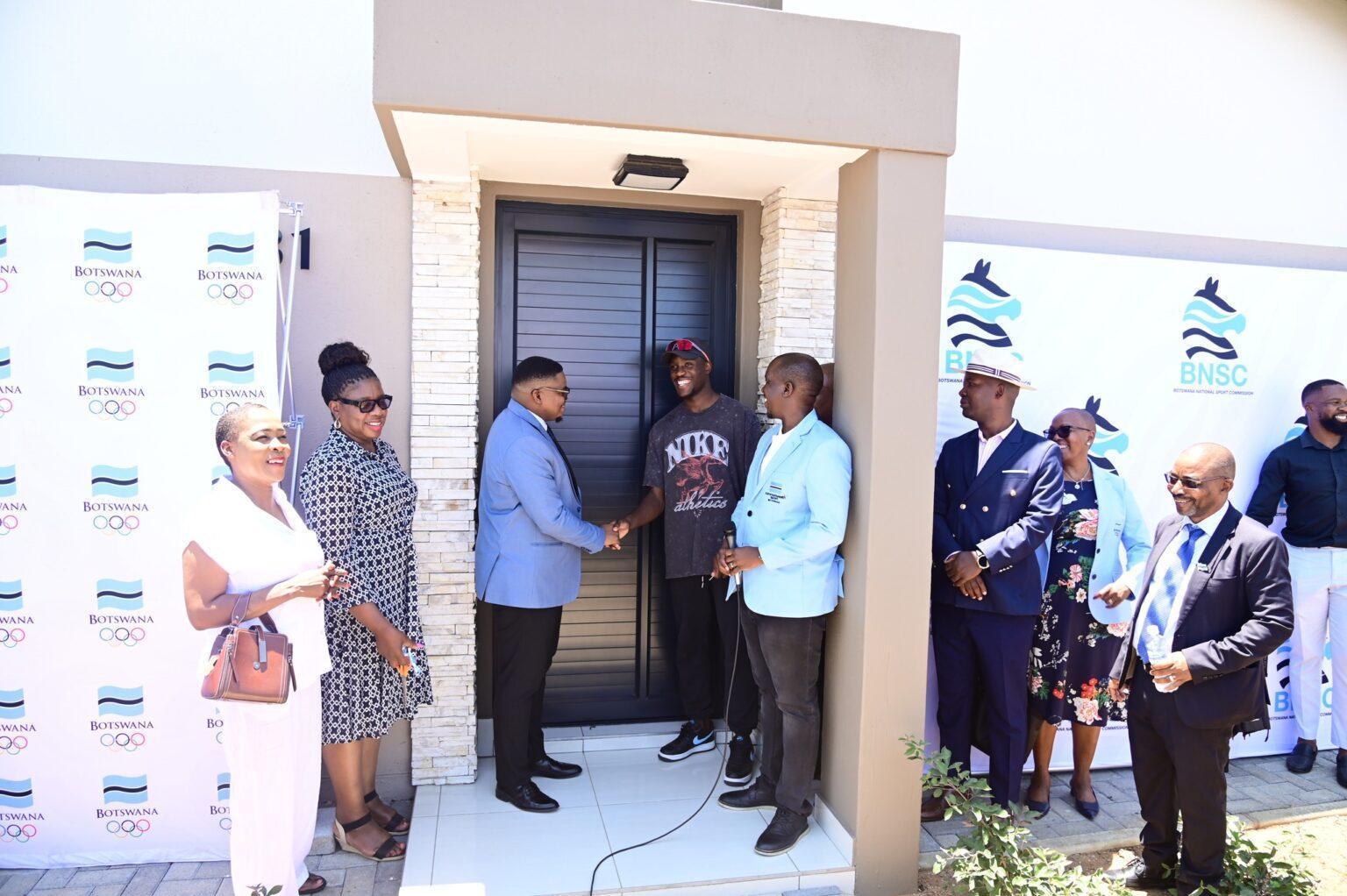 Letsile Tebogo Receives New Home after Historic Olympic Victory