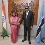 President Murmu and Botswana Leader Witness Cheetah Release President Murmu and Botswana Leader Witness Cheetah Release