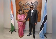 President Murmu and Botswana Leader Witness Cheetah Release President Murmu and Botswana Leader Witness Cheetah Release