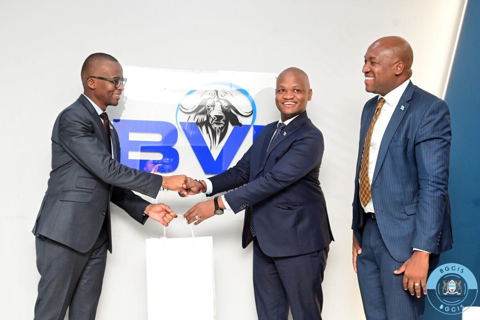 Vice President Gaolathe Tours Botswana Vaccine Institute Vice President Gaolathe Tours Botswana Vaccine Institute