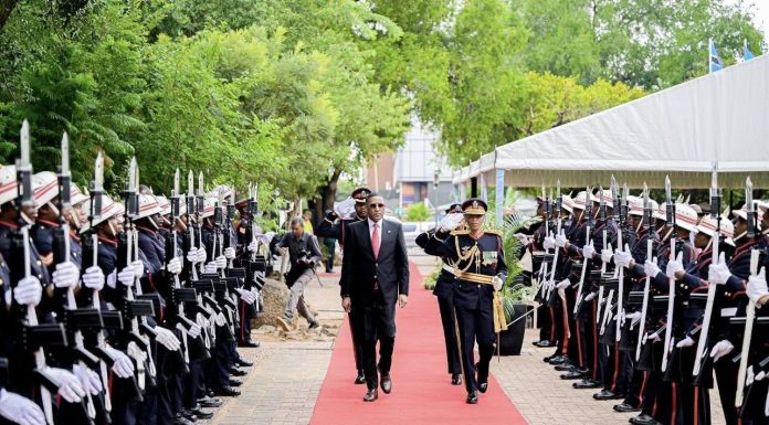 President Duma Boko Honors BDF Fallen Heroes President Duma Boko Honors BDF Fallen Heroes