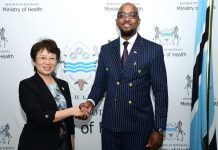 UNAIDS Director Meets Botswana Health Minister UNAIDS Director Meets Botswana Health Minister