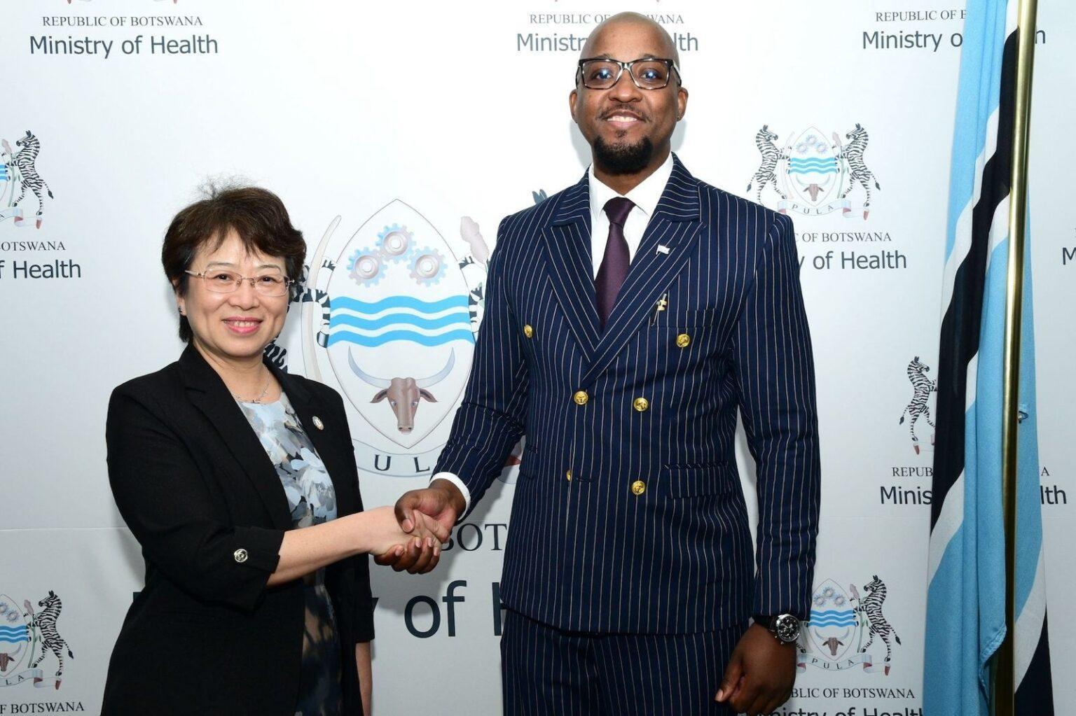 UNAIDS Director Meets Botswana Health Minister UNAIDS Director Meets Botswana Health Minister