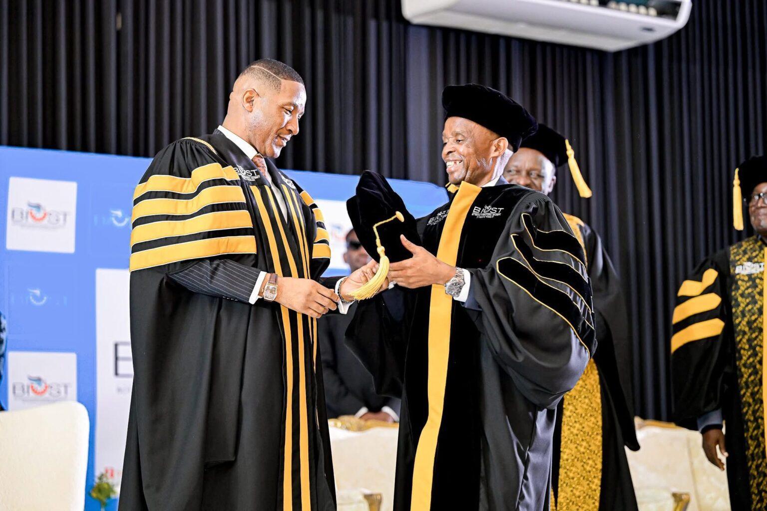 Duma Gideon Boko Inaugurated Chancellor of BIUST Duma Gideon Boko Inaugurated Chancellor of BIUST