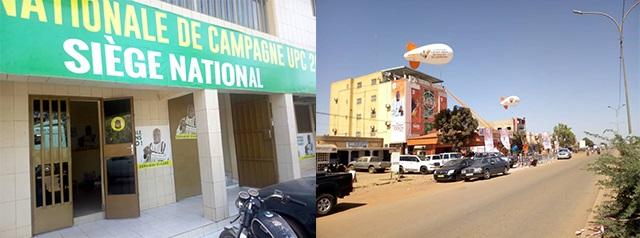 Élections couplées 2020 au Burkina : Les sièges du MPP et de l'UPC sont déserts avant le verdict officiel Élections couplées 2020 au Burkina : Les sièges du MPP et de l'UPC sont déserts avant le verdict officiel