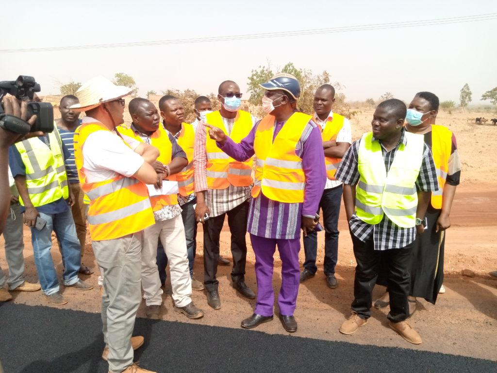 Réhabilitation du tronçon Kongoussi-Ouagadougou : Le ministre Bougouma satisfait de l’évolution des travaux Réhabilitation du tronçon Kongoussi-Ouagadougou : Le ministre Bougouma satisfait de l’évolution des travaux