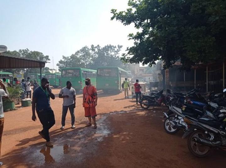 Marche contre la présence des forces françaises au Burkina : Des manifestants dispersés à coups de gaz lacrymogènes Marche contre la présence des forces françaises au Burkina : Des manifestants dispersés à coups de gaz lacrymogènes
