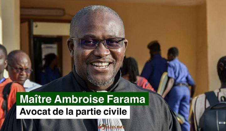 Procès « Thomas Sankara et douze autres » : Me Ambroise Farama reproche au Gal Diendéré de n’avoir pas arrêté les auteurs de la tuerie Procès « Thomas Sankara et douze autres » : Me Ambroise Farama reproche au Gal Diendéré de n’avoir pas arrêté les auteurs de la tuerie