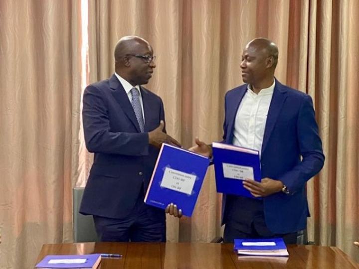 Gestion des fonds de la Caisse des dépôts et consignations : Le Trésor public et l'Ordre des notaires signent une convention de partenariat Gestion des fonds de la Caisse des dépôts et consignations : Le Trésor public et l'Ordre des notaires signent une convention de partenariat