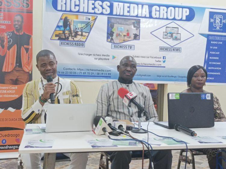« Richess FM », une nouvelle web-radio pour redonner plus d’espoir, selon Coach Simon Ouédraogo