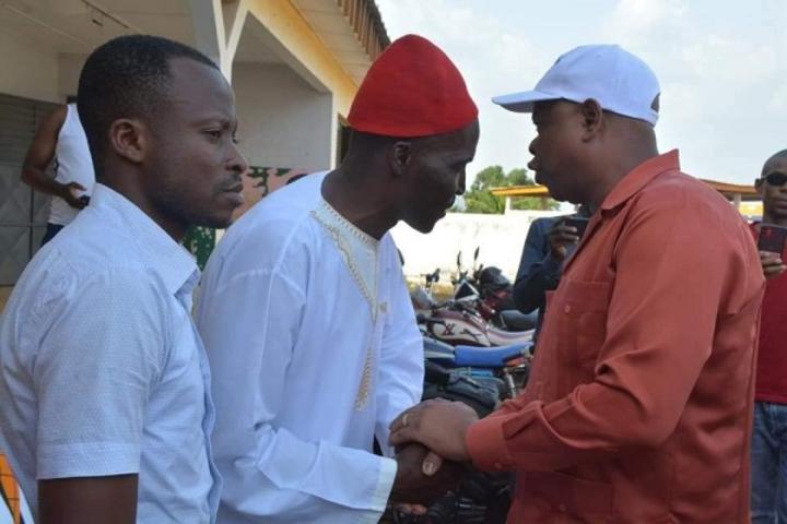 A 24 heures de la visite de son mentor à l'Ouest, Katinan rassure les Nordistes de la Région : « Gbagbo est revenu dans un esprit de paix et de Réconciliation » A 24 heures de la visite de son mentor à l'Ouest, Katinan rassure les Nordistes de la Région : « Gbagbo est revenu dans un esprit de paix et de Réconciliation »