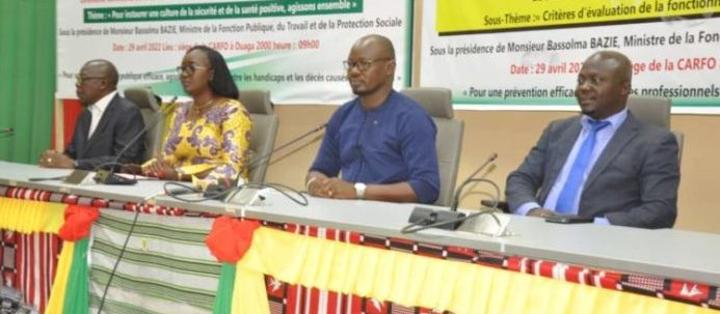 Le Burkina Faso veut mettre en avant la sécurité sociale et la santé au travail Le Burkina Faso veut mettre en avant la sécurité sociale et la santé au travail