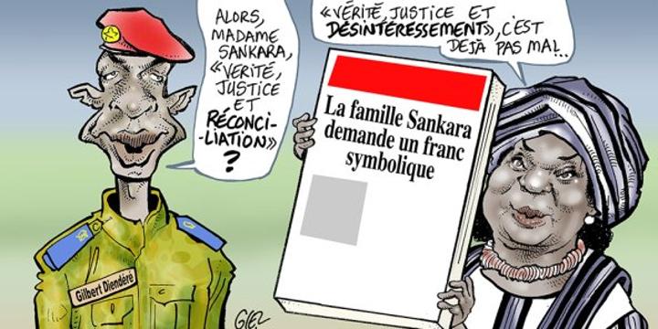 la famille Sankara ne réclame qu’un euro symbolique la famille Sankara ne réclame qu’un euro symbolique