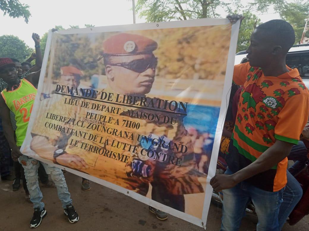 Arrestation du lieutenant-colonel Emmanuel Zoungrana : Un collectif de jeunes exige sa libération