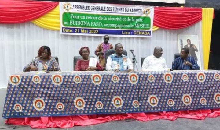 « Tout le monde doit accompagner le MPSR » (Marie Blandine Sawadogo, vice-présidente du CDP) « Tout le monde doit accompagner le MPSR » (Marie Blandine Sawadogo, vice-présidente du CDP)