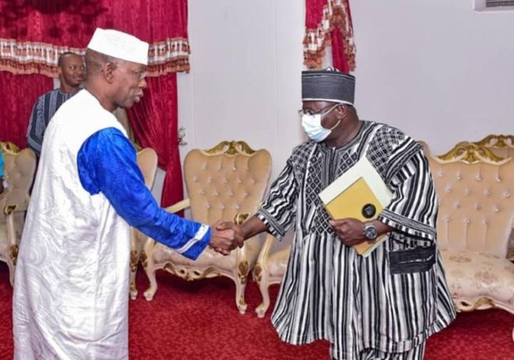 Le premier président de la cour des comptes, Latin Poda, à l’ALT Le premier président de la cour des comptes, Latin Poda, à l’ALT