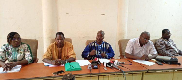 Burkina : Le SYNTSHA craint que le pays ne plonge dans une crise humanitaire nationale Burkina : Le SYNTSHA craint que le pays ne plonge dans une crise humanitaire nationale