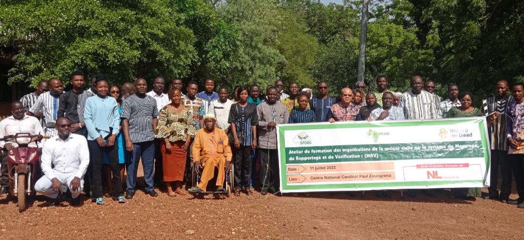 Projet Benkadi/Burkina : Les organisations de la société civile formées sur le système mesurage, rapportage et vérification Projet Benkadi/Burkina : Les organisations de la société civile formées sur le système mesurage, rapportage et vérification