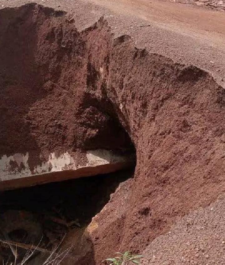 Koulpelogo : Détérioration de l'ouvrage de franchissement de Sablogo Koulpelogo : Détérioration de l'ouvrage de franchissement de Sablogo